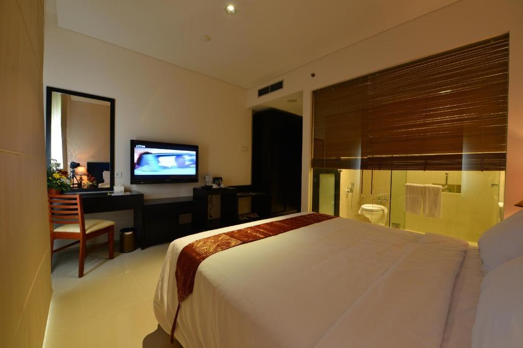 Emilia Hotel By Amazing - Palembang Rom bilde